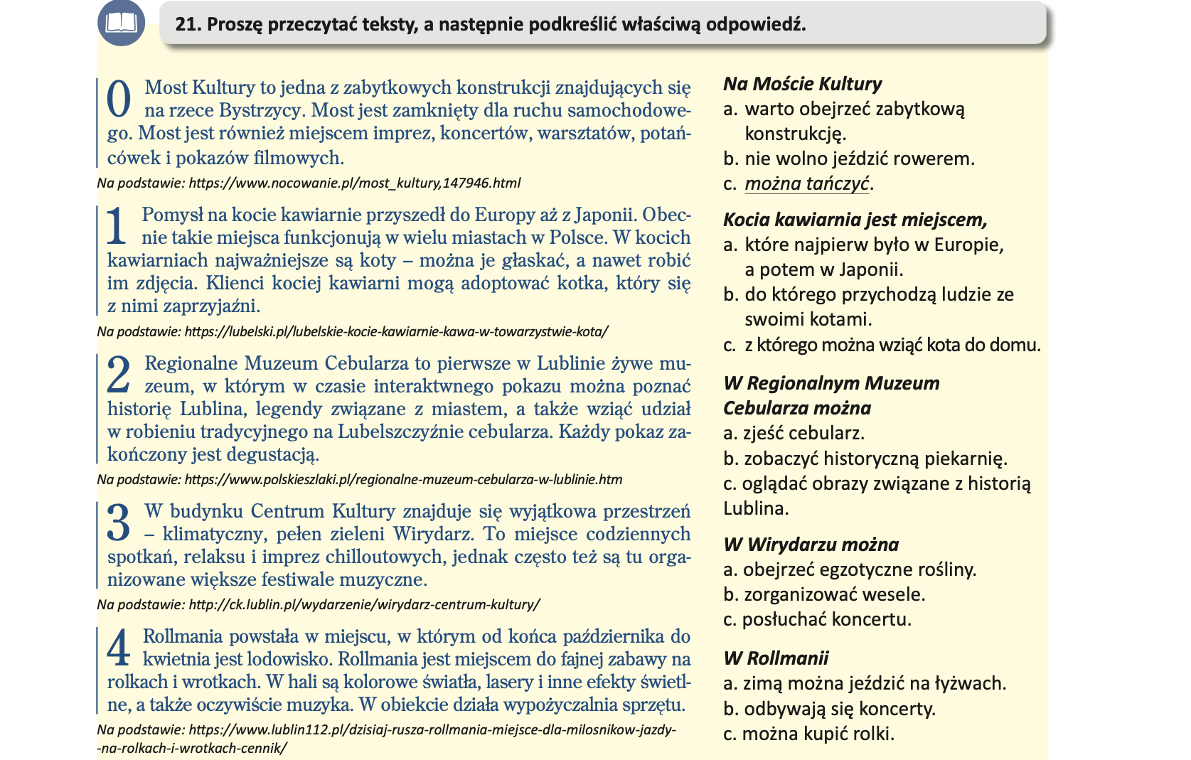Materiały do nauki