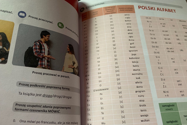 Polski jest cool A1/część I. Książka studenta i ćwiczenia. Lekcja 0
